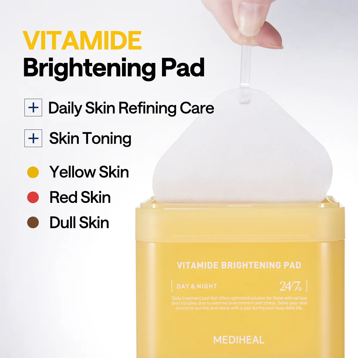 MEDIHEAL Vitamide Brightening Pad (100pcs)