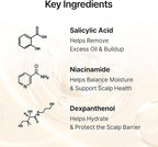 GROWUS Sea Salt Therapy Scalp Scaler (250g)
