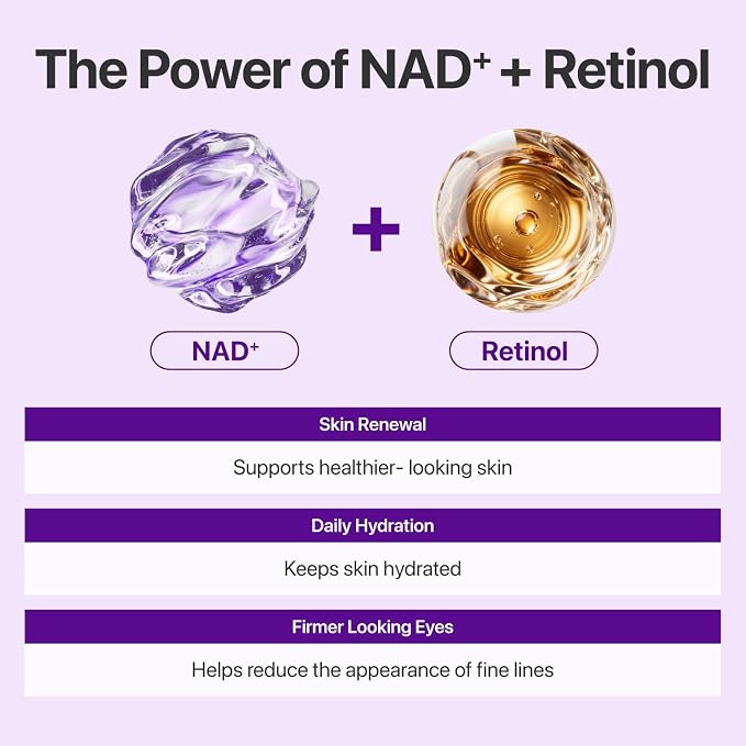 Numbuzin No.9 NAD+ Retinol Volumetox Eye Cream (10ml)