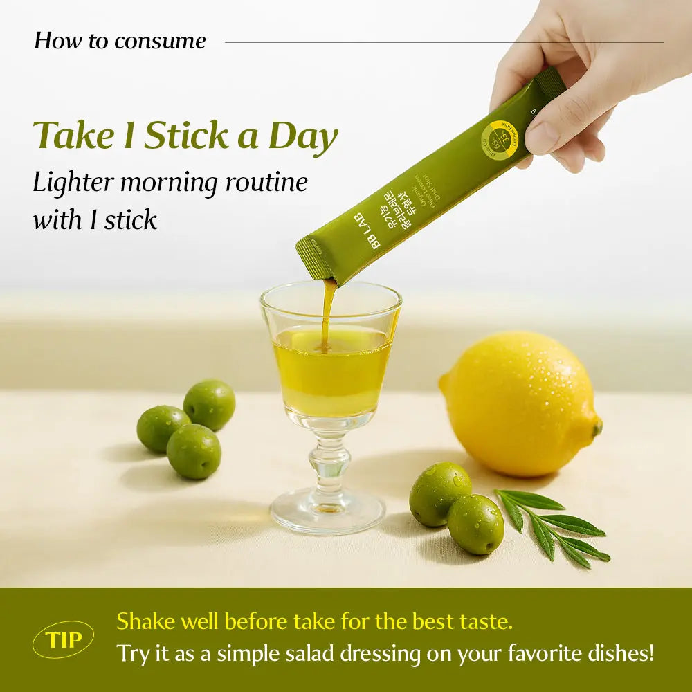 BBLAB Organic Olive & Lemon Dual Shot (10pcs)