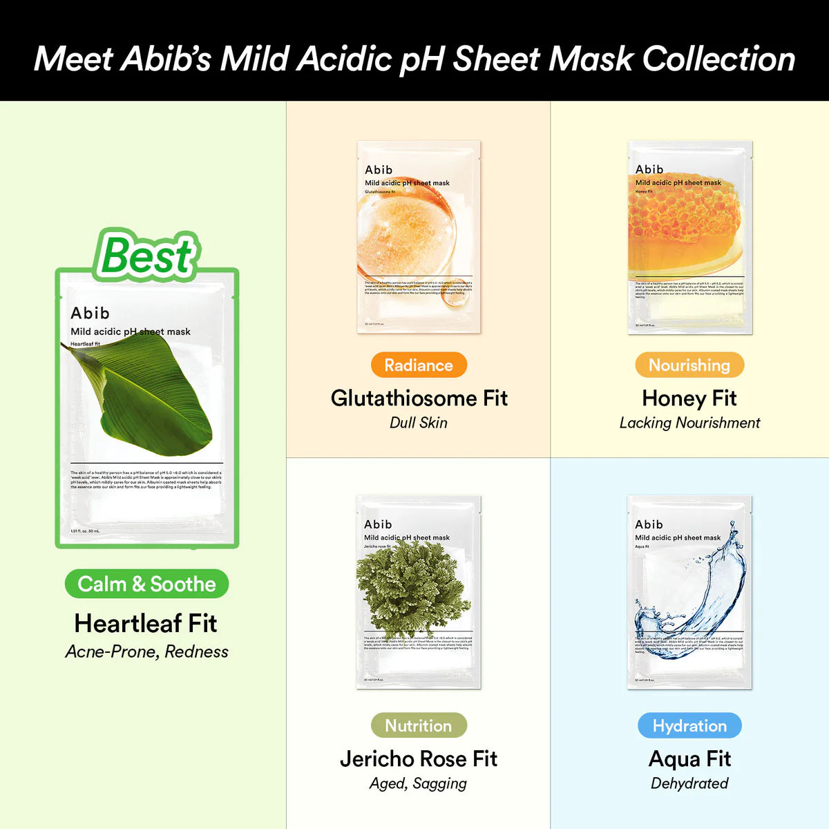 Abib Mild PH Mask Jericho Rose Fit