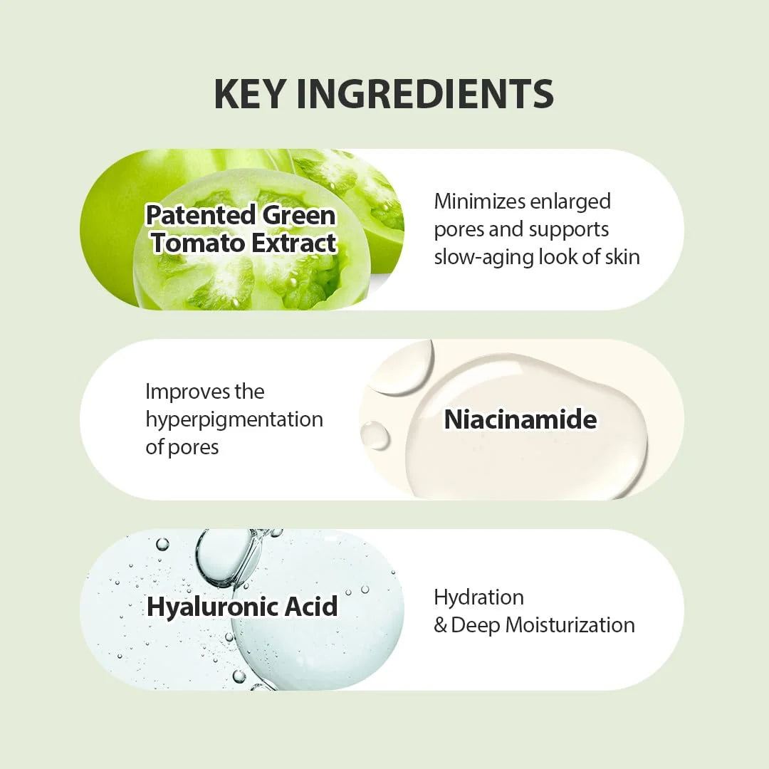 Sungboon Editor Green Tomato Pore Lifting Ampoule Refill Set (30ml+30ml+10ml)