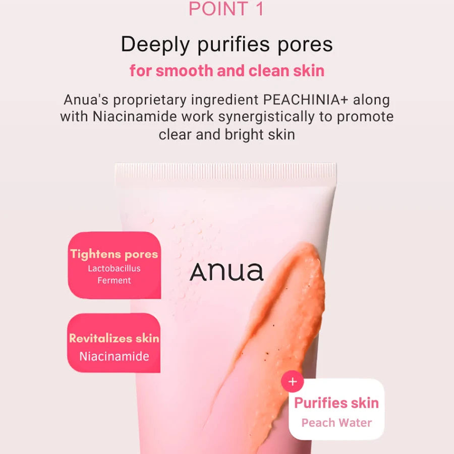 ANUA Peach Niacin Spread Cleansing Foam (150ml)