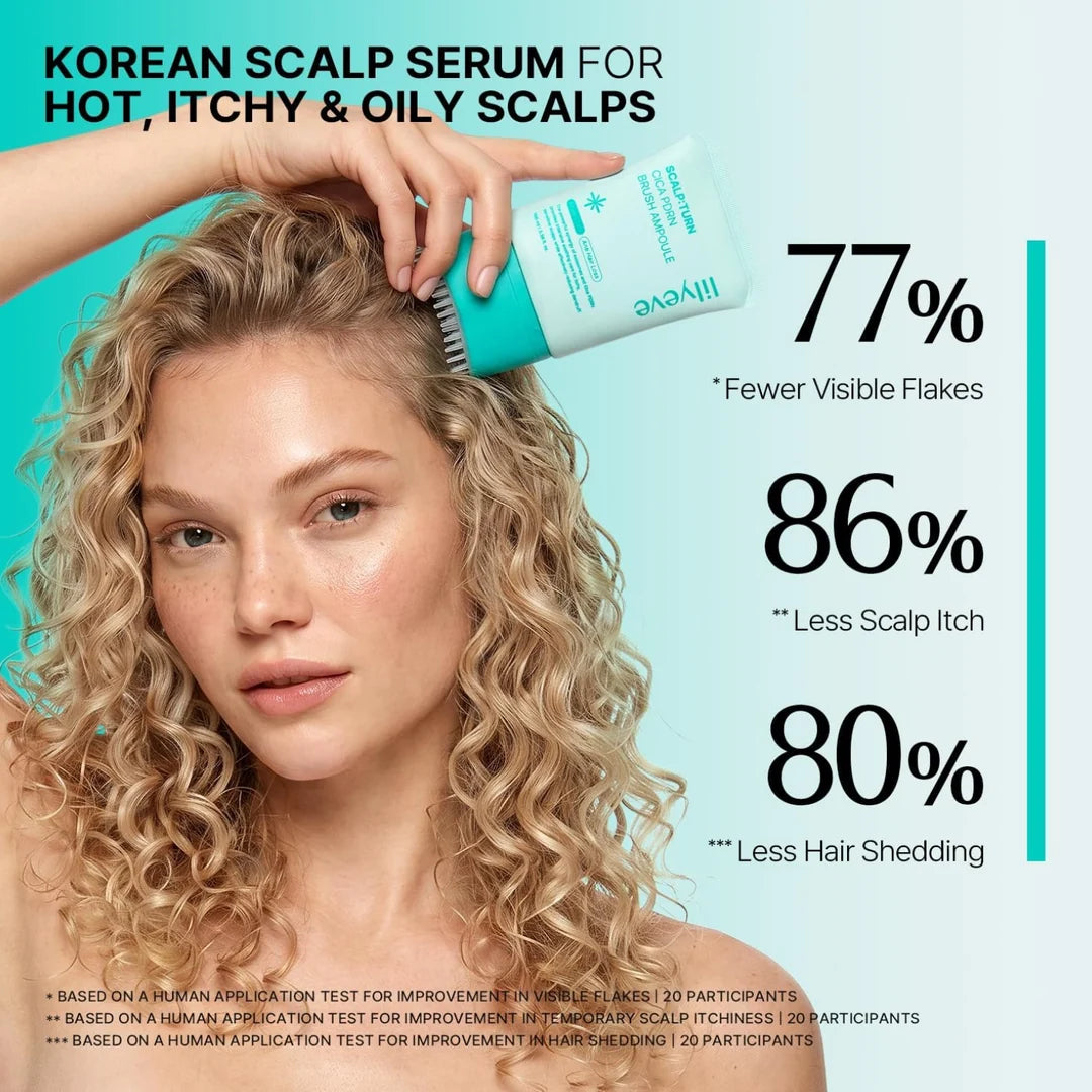 Lilyeve Scalp:Turn Cica PDRN Brush Ampoule (100ml)