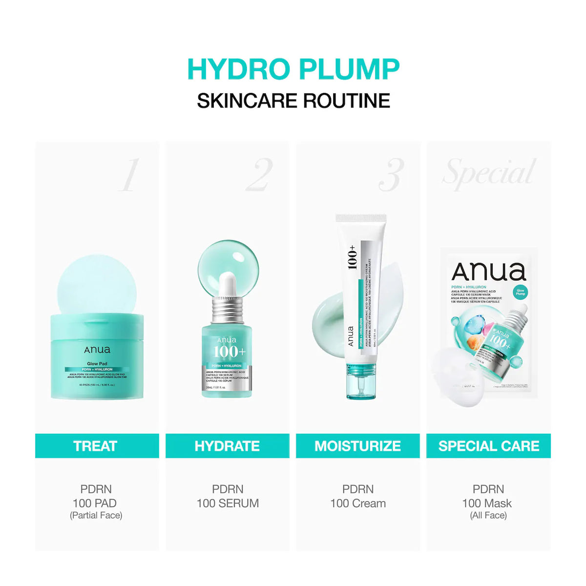 Anua PDRN Hyaluronic Acid 100 Moisturizing Cream (60ml)