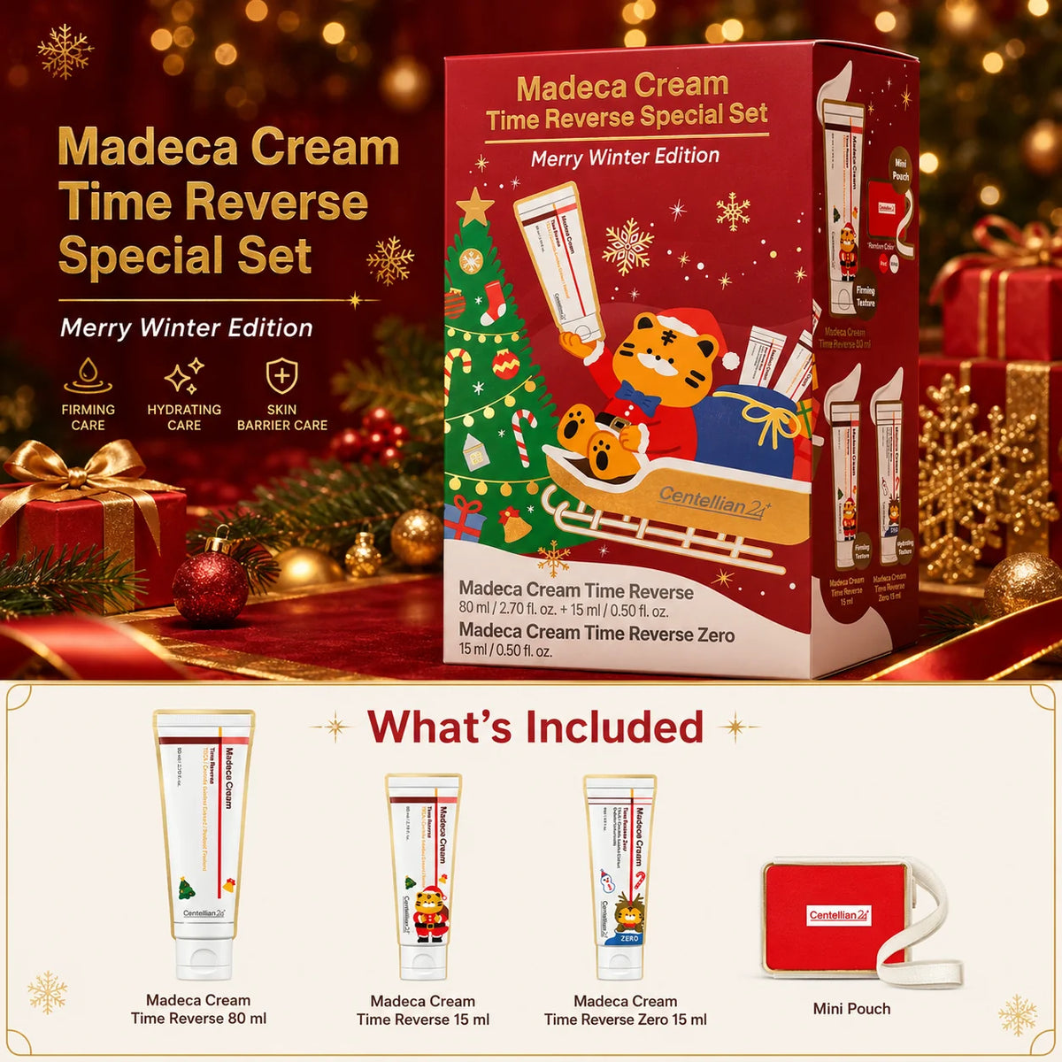[Merry Winter] CENTELLIAN24 Madeca Cream Time Reverse Special Set