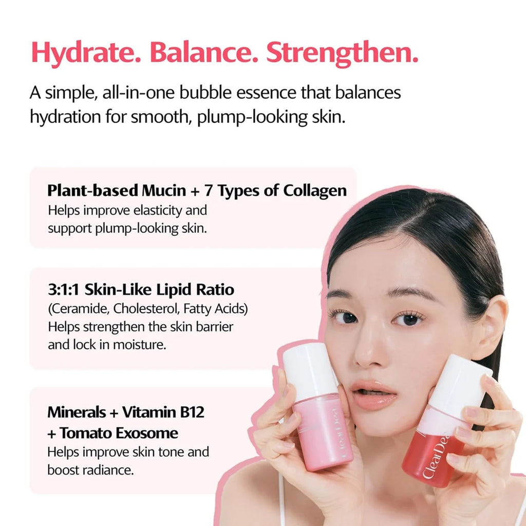 ClearDea Mucin Mineral Vita Bubble First Essence (60ml)