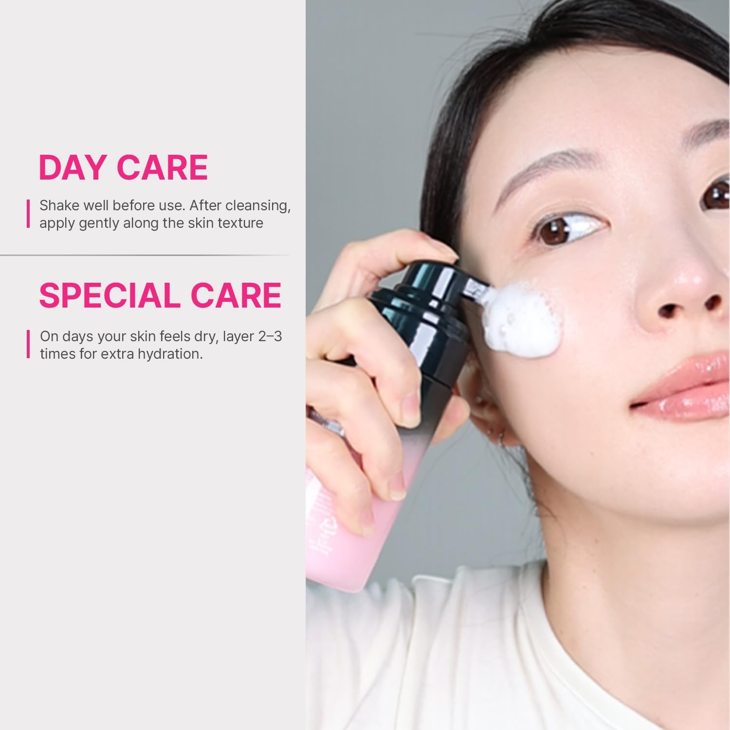 SHAISHAISHAI Repair Milky Urea Glow Bubble Serum (110ml)