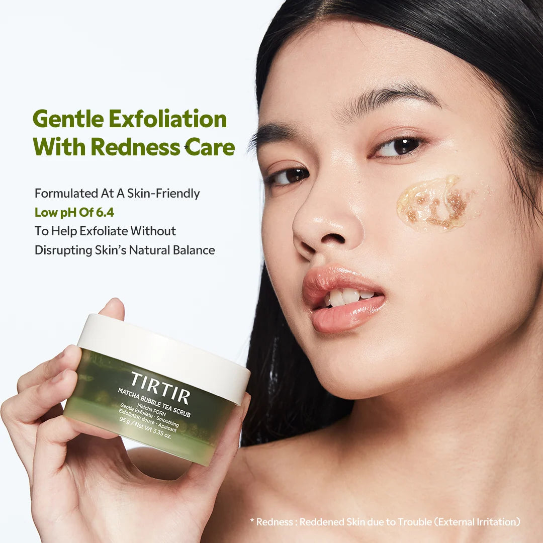 TIRTIR Matcha Bubble Tea Scrub (95g)
