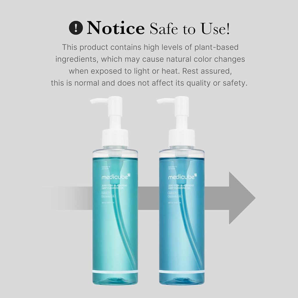 MEDICUBE Zero Pore Deep Cleansing Oil 205ml