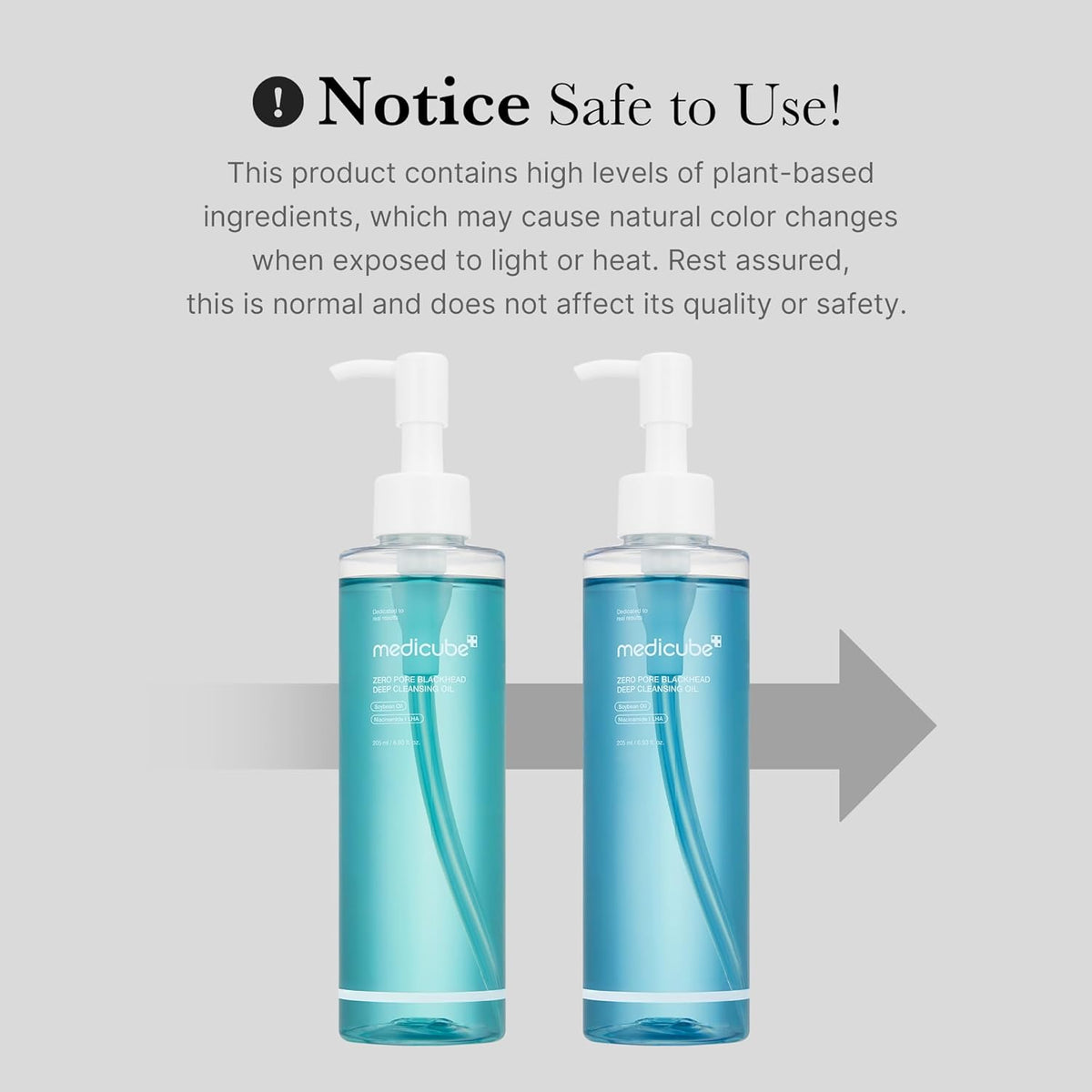 MEDICUBE Zero Pore Deep Cleansing Oil 205ml