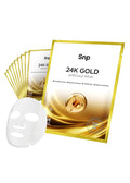 SNP 24K Gold Ampoule Sheet Mask 10 pcs — Korean beauty product, available at SEYUNE