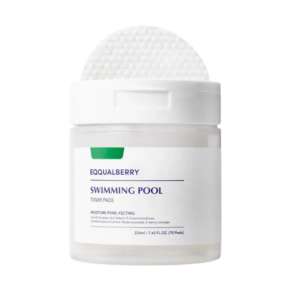 Eqqualberry Big Calming Swimming Pool Toner Pads (70pads)