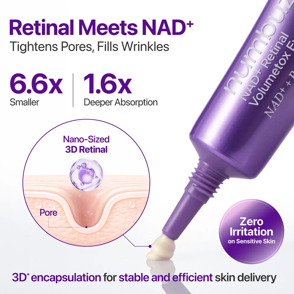 NUMBUZIN No 9 NAD Retinal Volumetox Eye Cream Duo Set