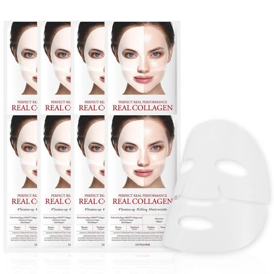 DERMAFIX Perfect Real Performance Real Collagen Mask (8 PCS)