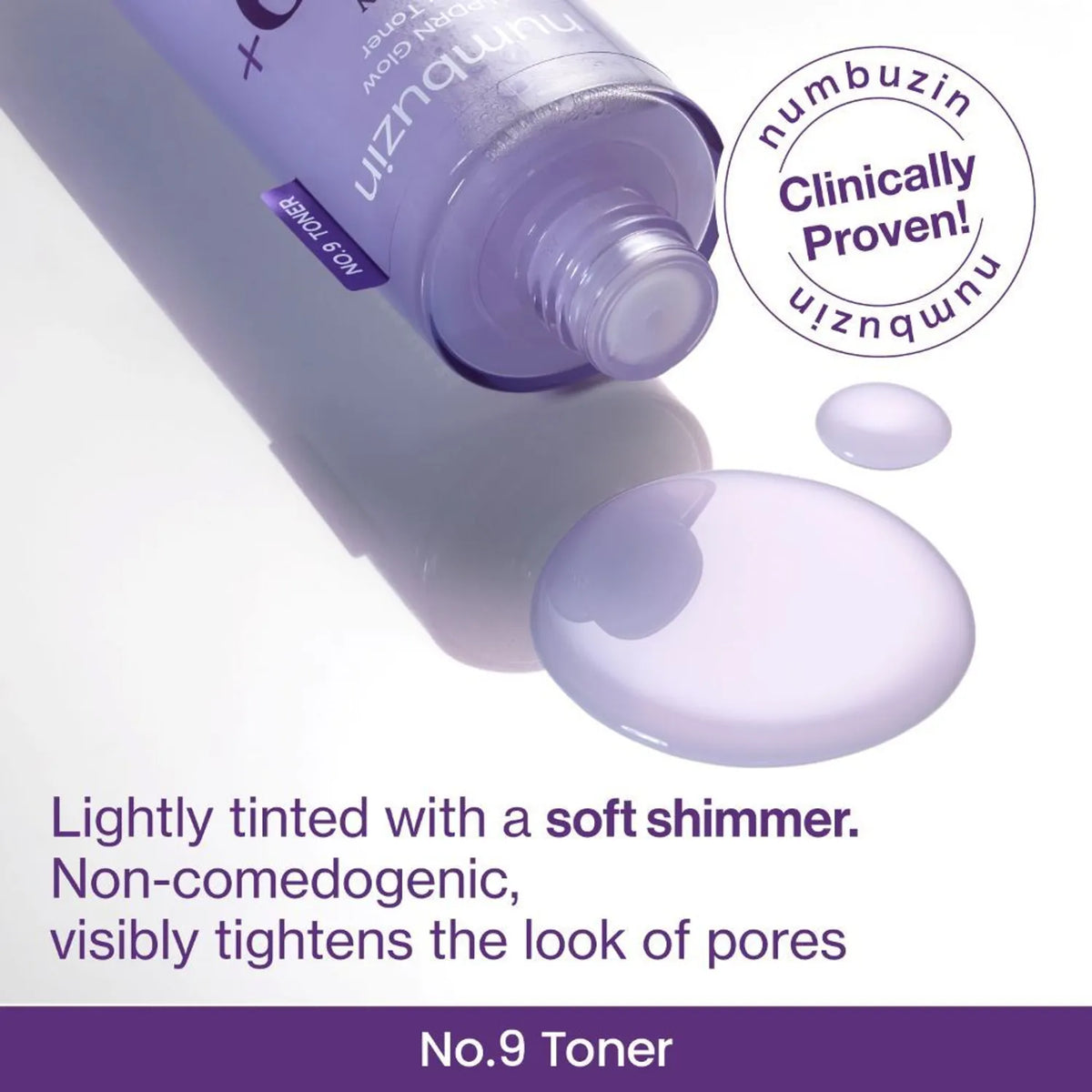 Numbuzin No.9 NAD+ PDRN Glow Boosting Toner (150ml)