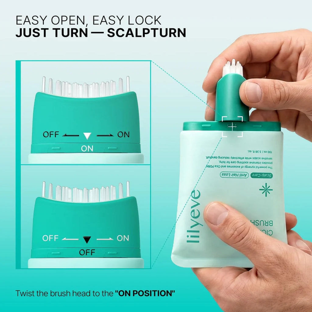 Lilyeve Scalp:Turn Cica PDRN Brush Ampoule (100ml)
