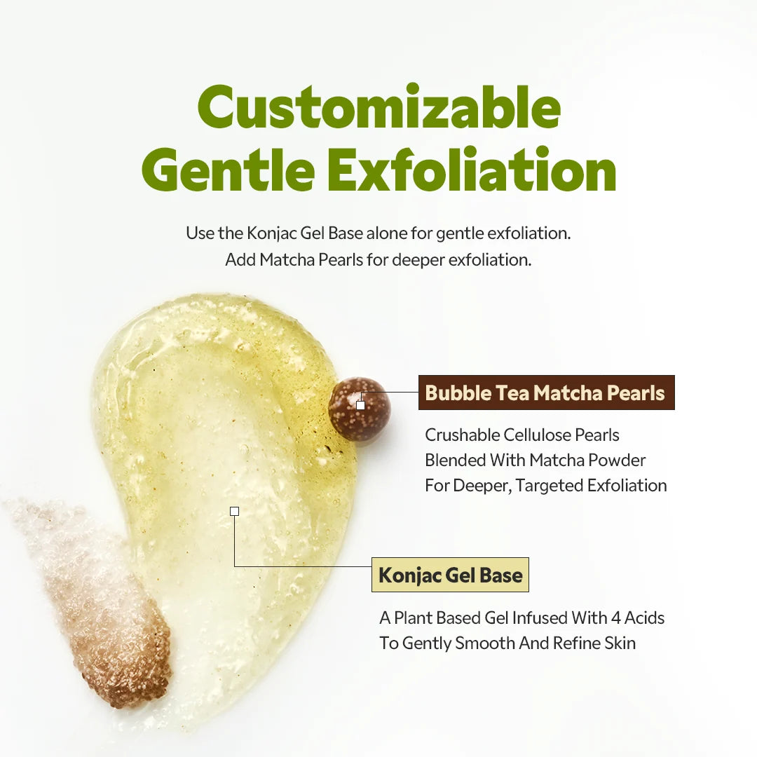 TIRTIR Matcha Bubble Tea Scrub (95g)