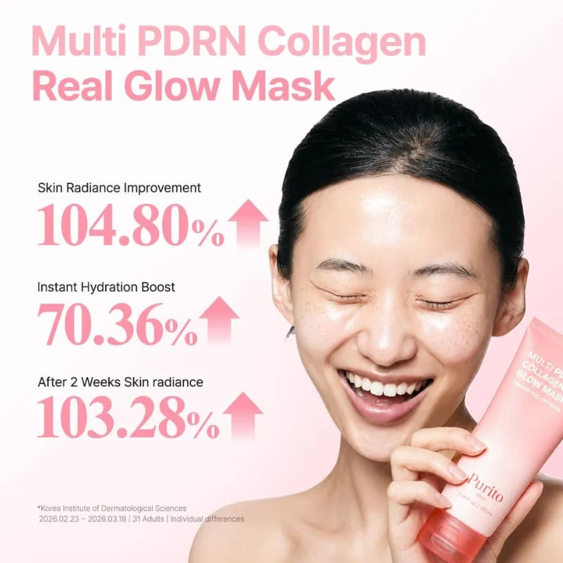 Purito Multi PDRN Collagen Real Glow Mask (100ml)