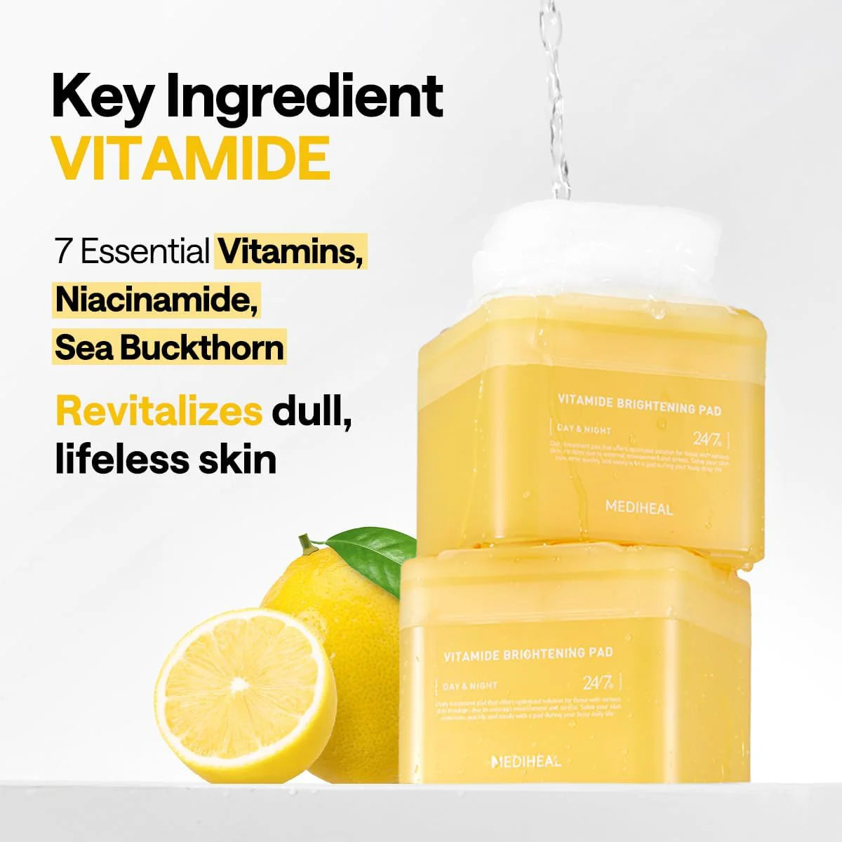 MEDIHEAL Vitamide Brightening Pad (100pcs)