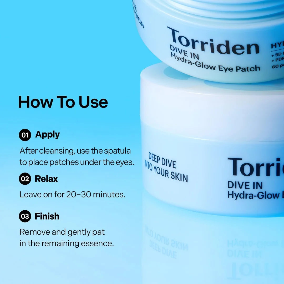 Torriden Dive-In Hydra Glow Eye Patch (60 PCS)