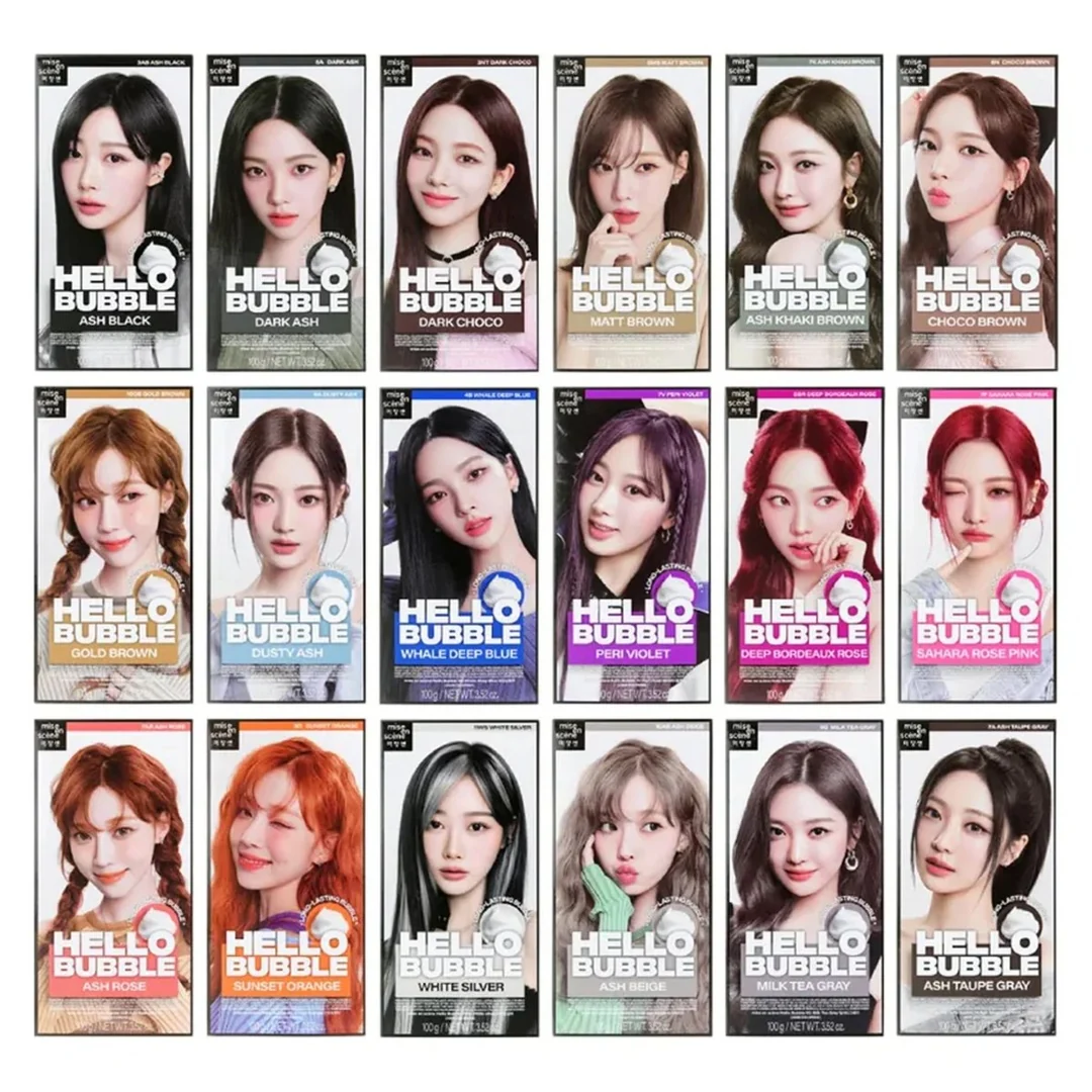 Mise-en-scene New Hello Bubble Hair Dye