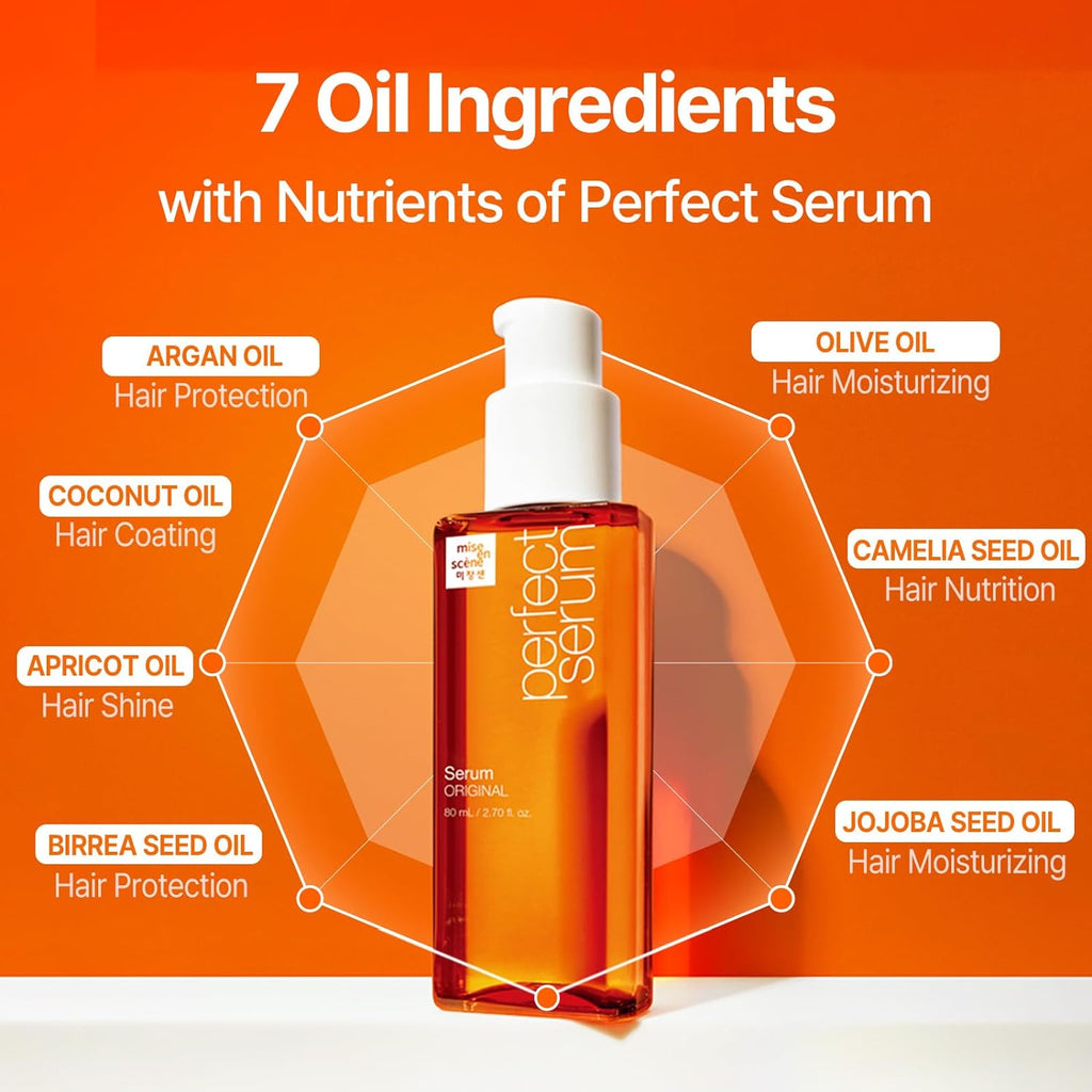 Mise en Scene Perfect Serum Super Rich Shampoo 680ml — Korean beauty product, available at SEYUNE