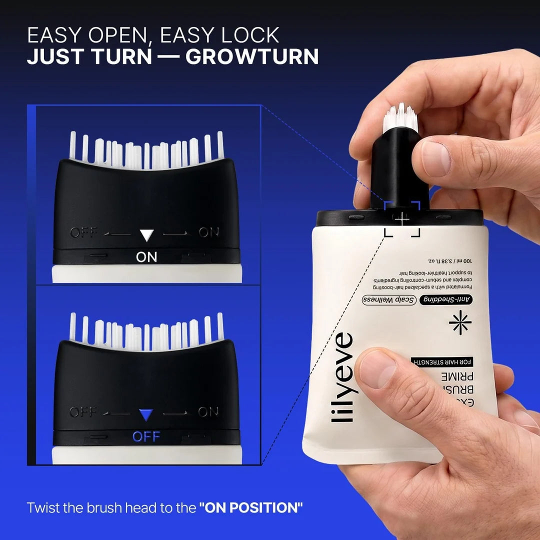 Lilyeve Grow:Turn Exosome Brush Ampoule Prime (100ml)
