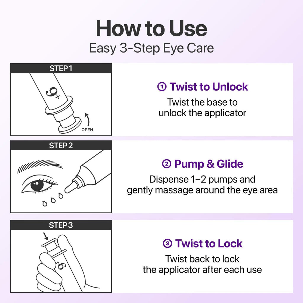 Numbuzin No.9 NAD+ Retinol Volumetox Eye Cream (10ml)