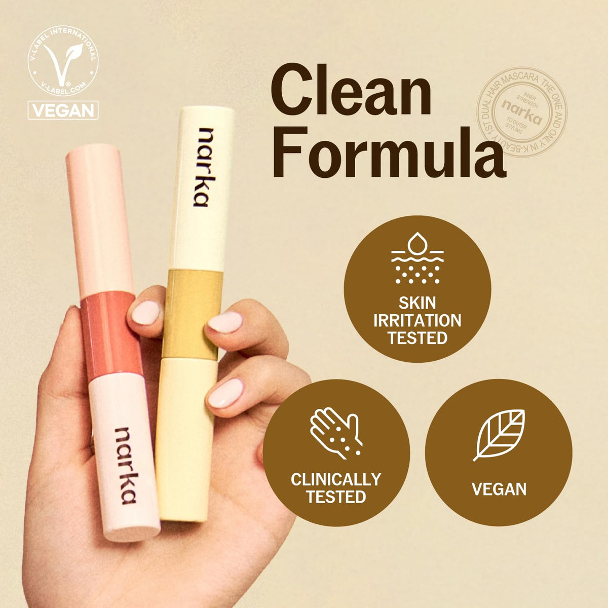 NARKA Core Rebuild Hair Mascara (6g*2)