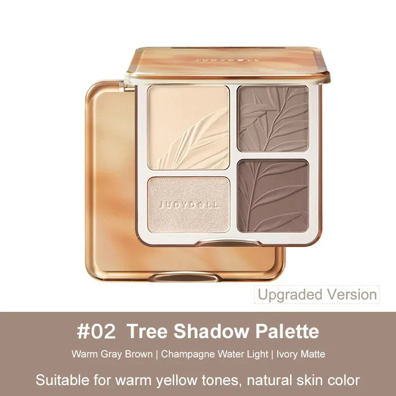 JUDYDOLL 2 in 1 Highlighter Contour Palette