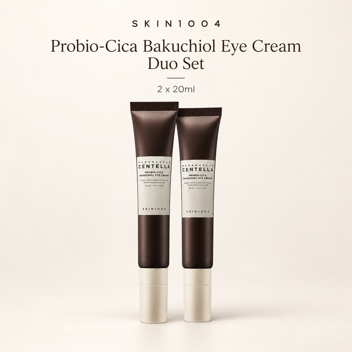 SKIN1004 Centella Probio Cica Bakuchiol Eye Cream DUO Set