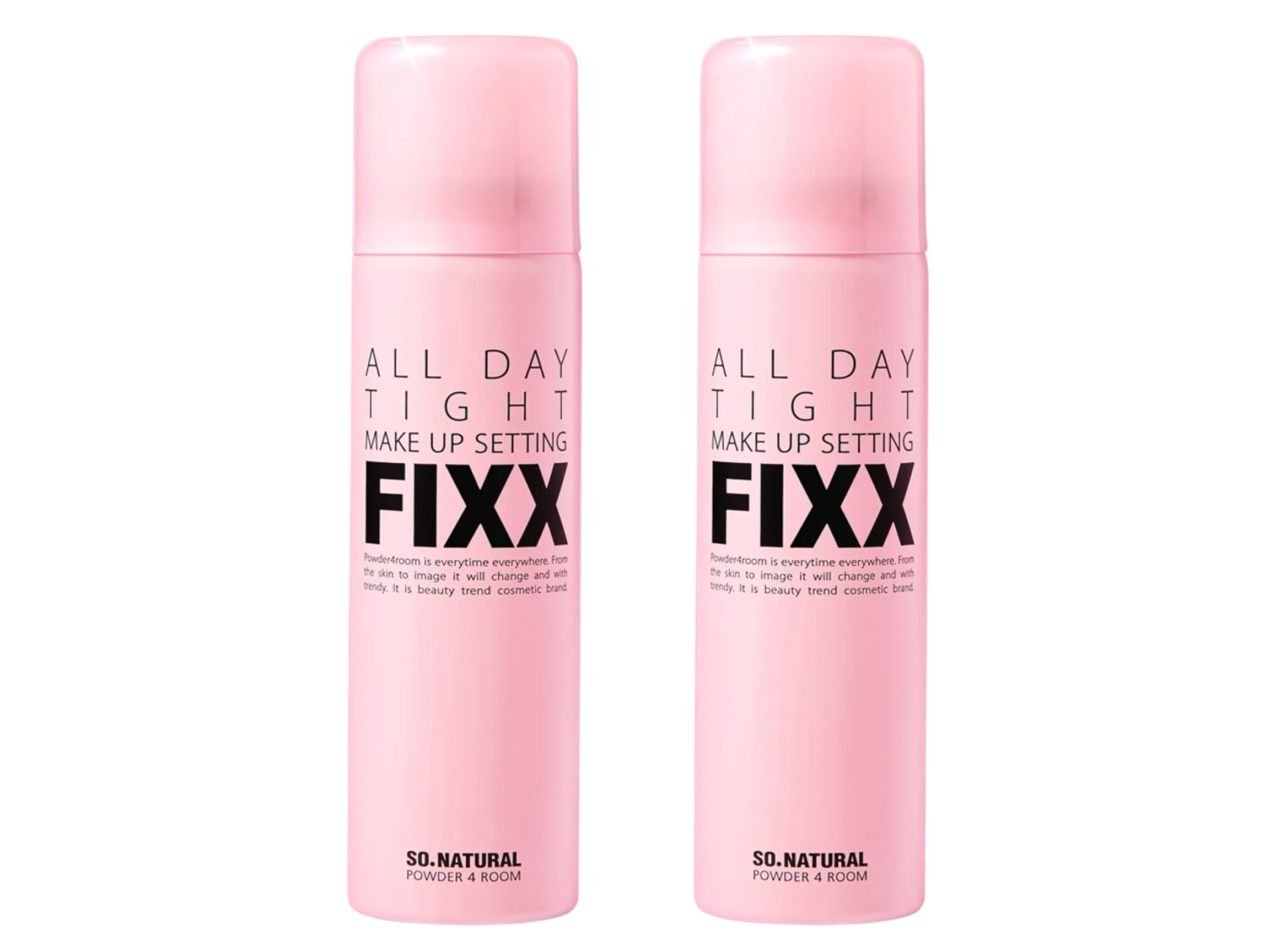 So Natural FIXX All Day Tight Makeup Setting Spray (75ml*2)