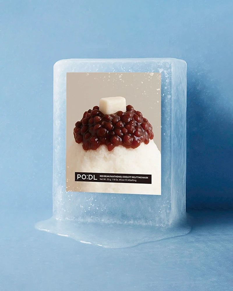 PODL Red Bean Panthenol Coolfit Gelfting Mask (4)