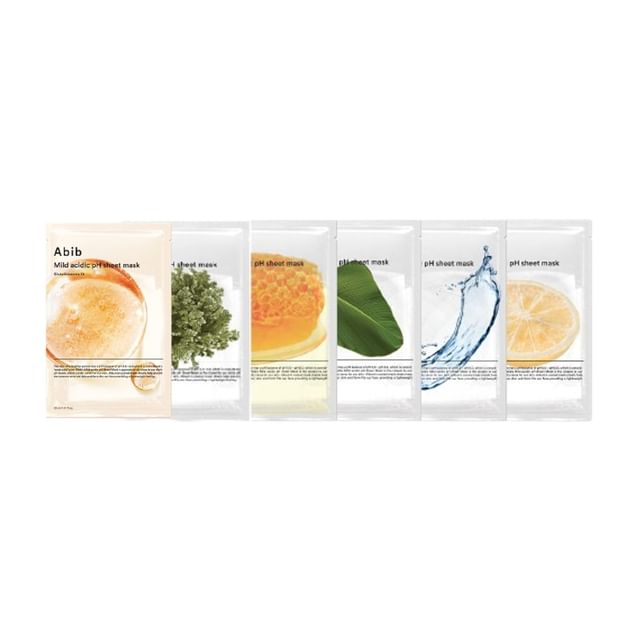 Abib Mild Acidic pH Sheet Mask Heartleaf Fit 10pcs — Korean beauty product, available at SEYUNE