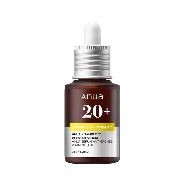 Anua Lemon VC Serum with Vitamin E 20ml — Korean beauty product, available at SEYUNE