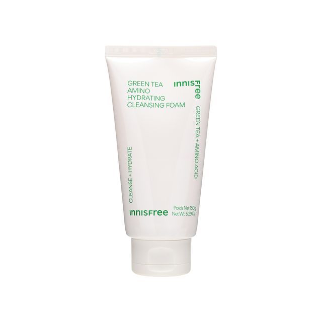 Innisfree Green Tea Amino Acid Cleansing Foam 150g — Korean beauty product, available at SEYUNE