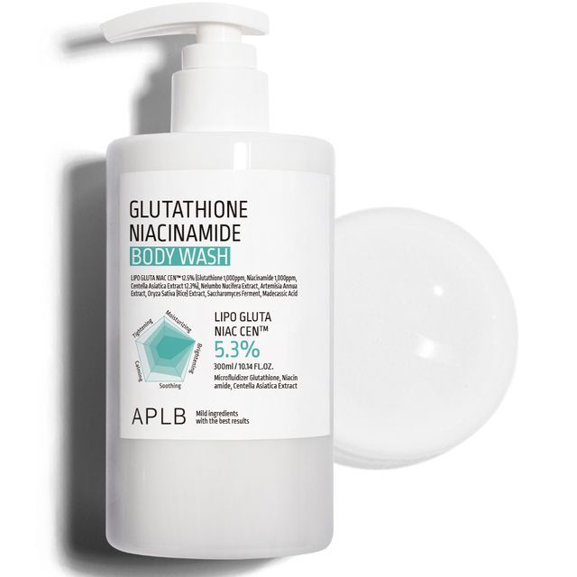 APLB Glutathione Niacinamide Body Wash 300ml — Korean beauty product, available at SEYUNE