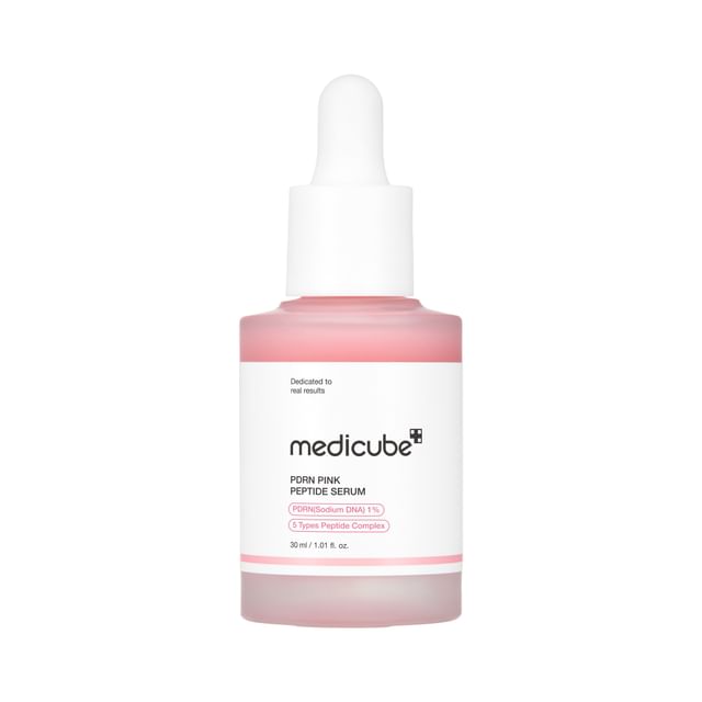 Medicube PDRN Pink Peptide Ampoule Set 30ml+50ml — Korean beauty product, available at SEYUNE