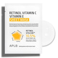 APLB Retinol Vitamin C Vitamin E Sheet Mask 10pcs — Korean beauty product, available at SEYUNE