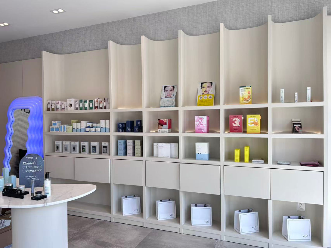 SEYUNE Beauty Counter inside THE CLINICA Midtown Toronto.
