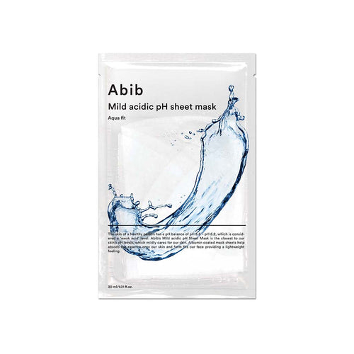 Abib Mild Acidic pH Sheet Mask Aqua Fit 10pcs