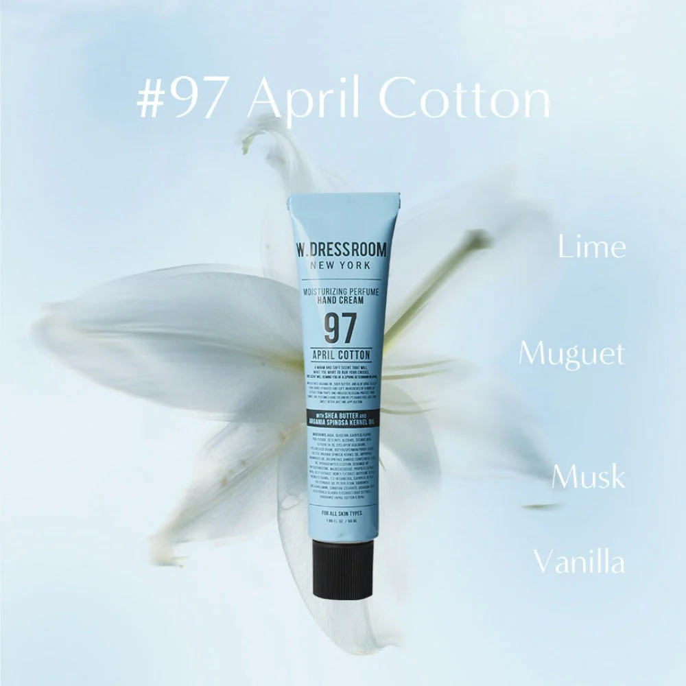 W. DRESSROOM Moisturizing Perfume Hand Cream (50ml)
