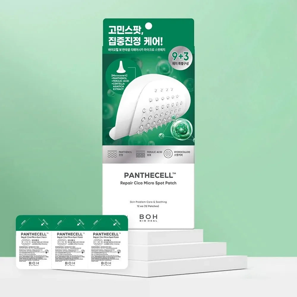 BIOHEAL BOH Panthecell Repair Cica Micro Spot Patch 12pcs
