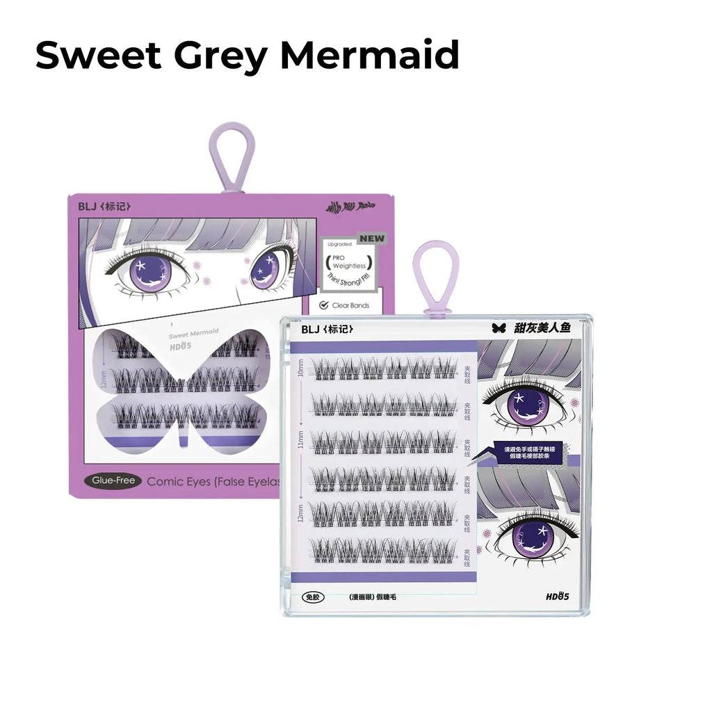 BLJ Comic Eyes Glue - free False Eyelashes (4 Styles) by BLJ Cosmetics – False Lashes