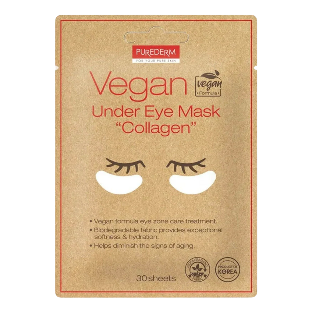 PUREDERM Vegan Under Eye Collagen Mask (15 pairs)