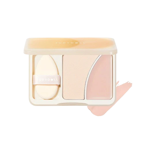 JUDYDOLL Dual-Color Highlighter Palette