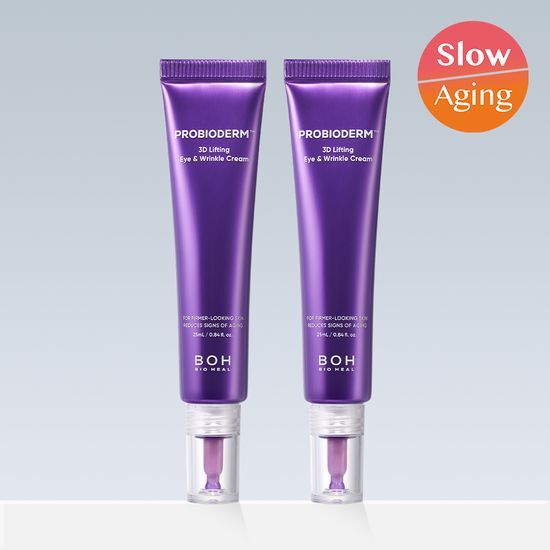 BOH Probioderm 3D Lifting Eye & Wrinkle Cream 25mlx2 — Korean beauty product, available at SEYUNE