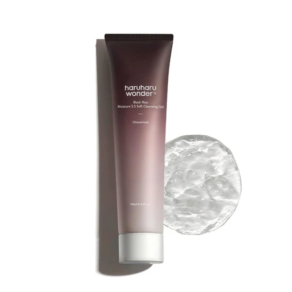 Haruharu Wonder Black Rice Moisture 5.5 Soft Cleansing Gel (100ml)