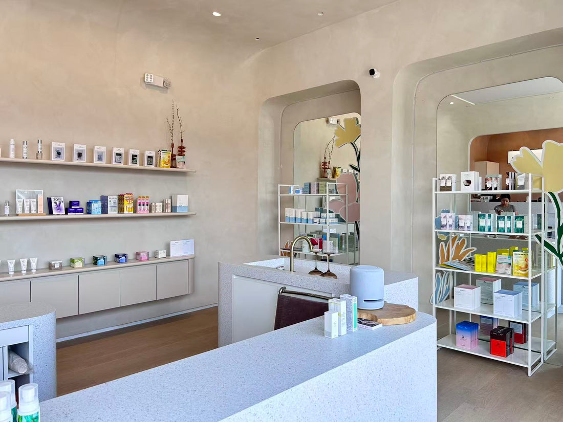SEYUNE Beauty Counter inside THE CLINICA Richmond Hill.